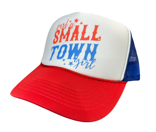 Small Town Girl Trucker Hat Foam Trucker Hat Unisex