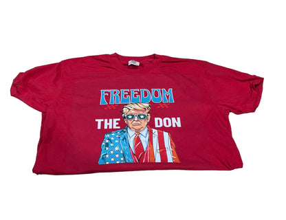 FREEDOM THE Don Trump 2024 T-Shirt -Comfort Colors Shirt High Quality TShirt Funny Shirt Unisex shirt GenX Shirt